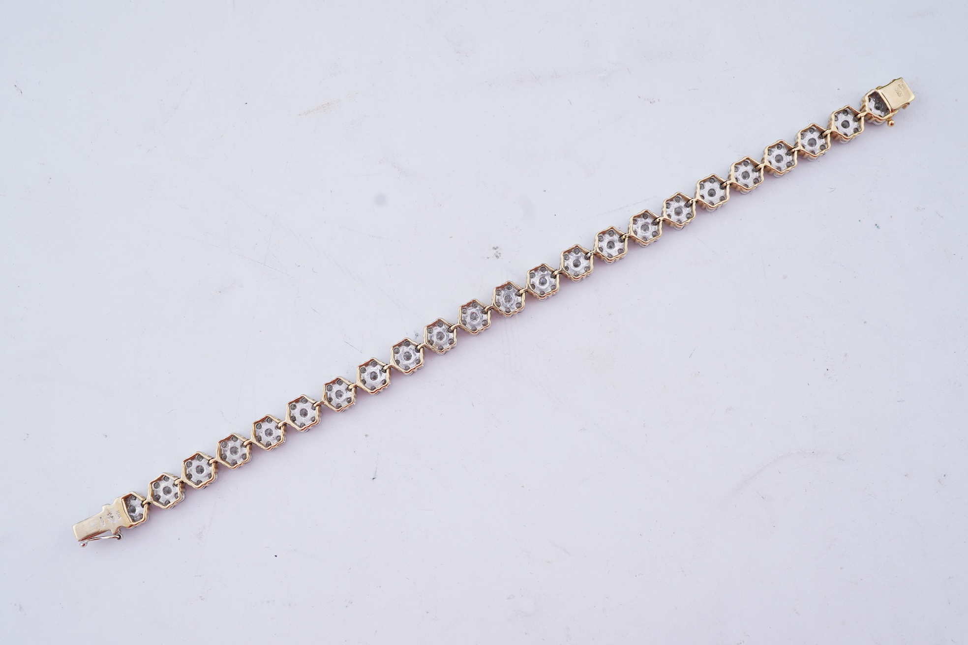 A diamond bracelet